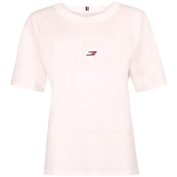 Tommy Hilfiger Tommy Hilfiger RELAXED TH GRAPHIC TEE Ženska majica, bijela, veličina