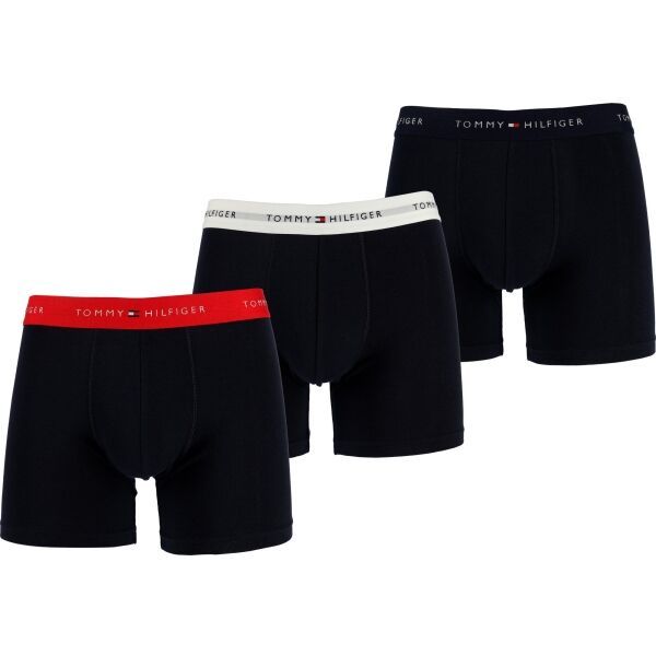 Tommy Hilfiger Tommy Hilfiger SIGNATURE CTN ESS-3P BOXER BRIEF WB Muške bokserice, tamno plava, veličina