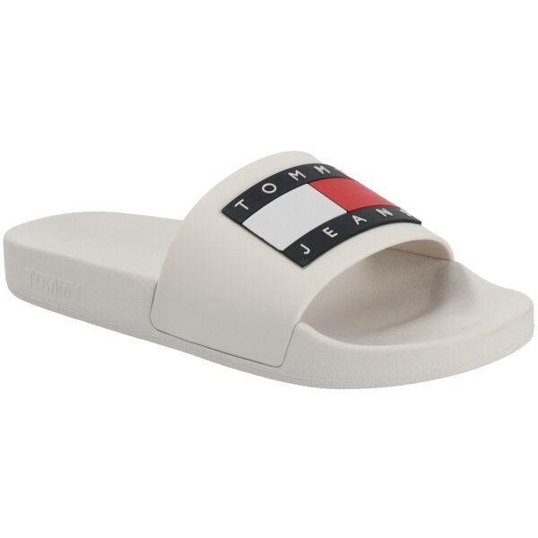 Tommy Hilfiger Tommy Hilfiger TOMMY JEANS FLAG POOL SLD ESS Ženske natikače, bijela, veličina