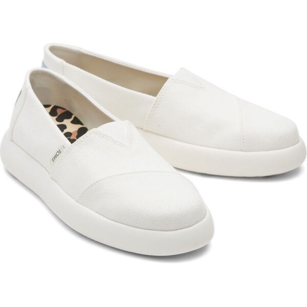 TOMS TOMS HERITAGE CANVAS WM ALPAMA SNEAK Ženski slip on, bijela, veličina