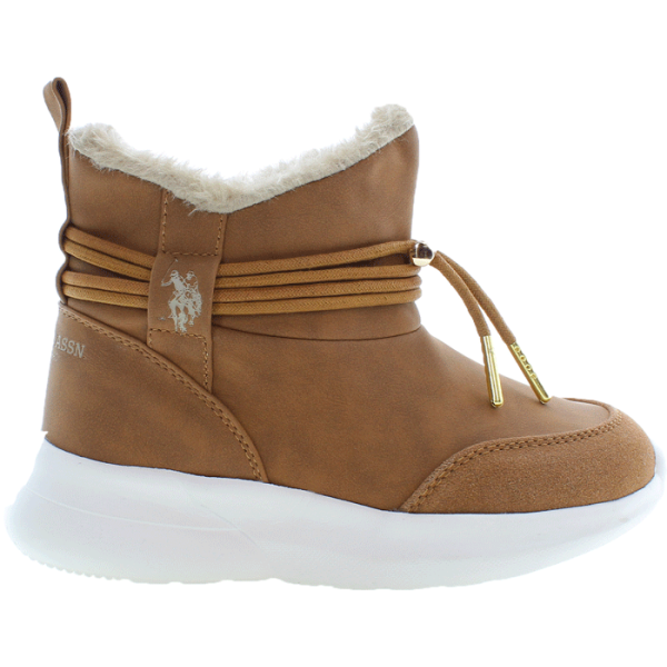 U.S. POLO ASSN. U.S. POLO ASSN. TUNE002 Zimska obuća za djevojčice, smeđa, veličina