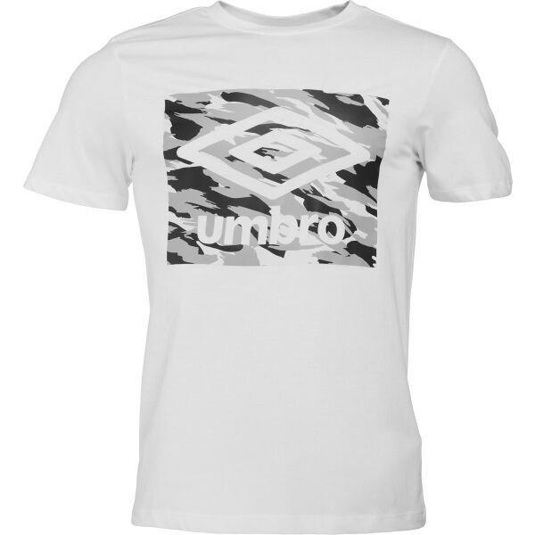 Umbro Umbro CAMO BOX LOGO GRAPHIC TEE Muška majica, bijela, veličina