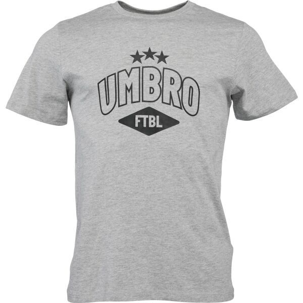 Umbro Umbro FW COLLEGIATE GRAPHIC TEE Muška majica, siva, veličina