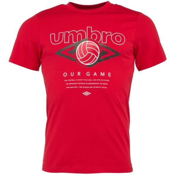 Umbro Umbro FW RETRO FOOTVALL GRAPHIC TEE Muška majica, crvena, veličina