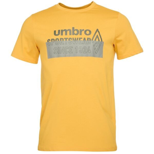 Umbro Umbro LINEAR BOX LOGO GRAPHIC TEE Muška majica, žuta, veličina