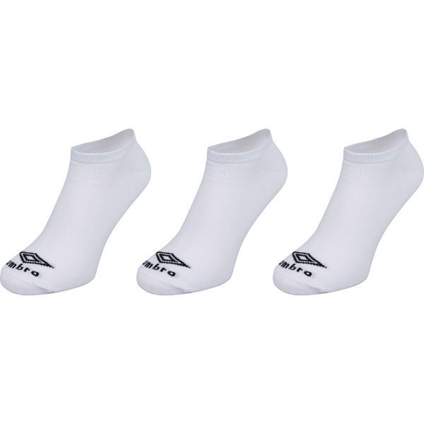 Umbro Umbro NO SHOW LINER SOCK - 3 PACK Čarape, bijela, veličina