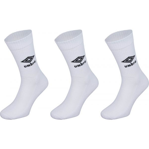 Umbro Umbro SPORTS SOCKS - 3 PACK Čarape, bijela, veličina