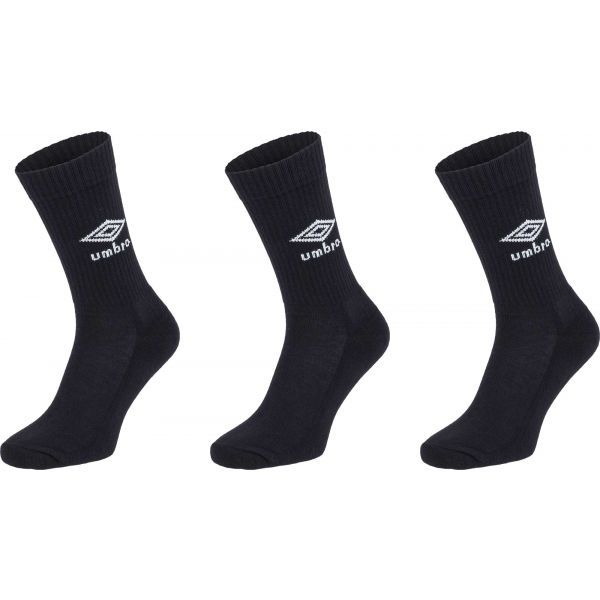 Umbro Umbro SPORTS SOCKS - 3 PACK Čarape, crna, veličina
