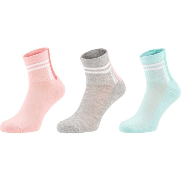 Umbro Umbro STRIPED SPORTS SOCKS JNR - 3 PACK Dječje čarape, boja lososa, veličina
