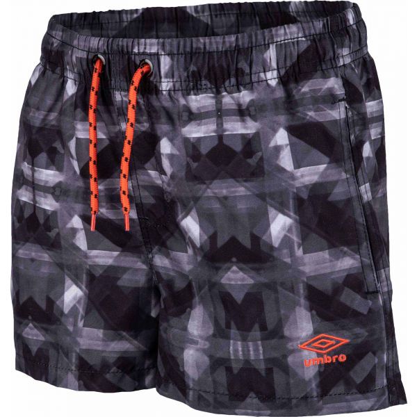 Umbro Umbro ZAZO Plivaće kratke hlače za dječake, tamno siva, veličina