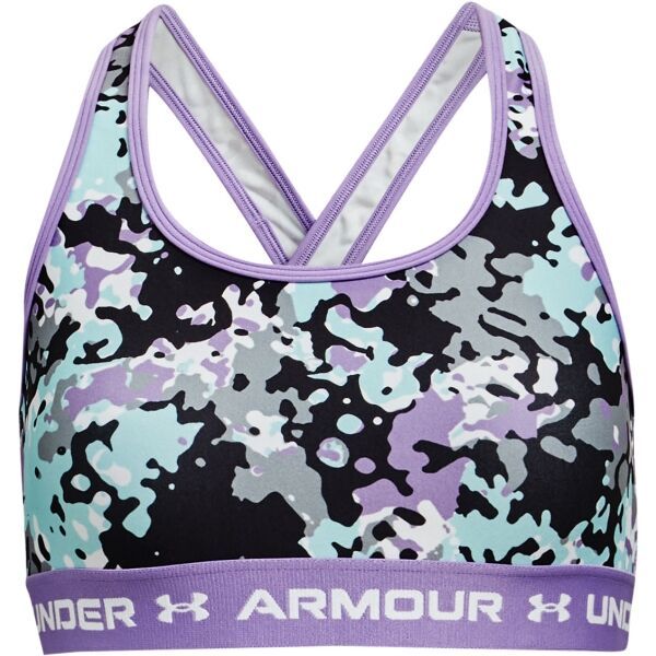 Under Armour Under Armour CROSSBACK MID PRINTED Grudnjak za djevojke, ljubičasta, veličina