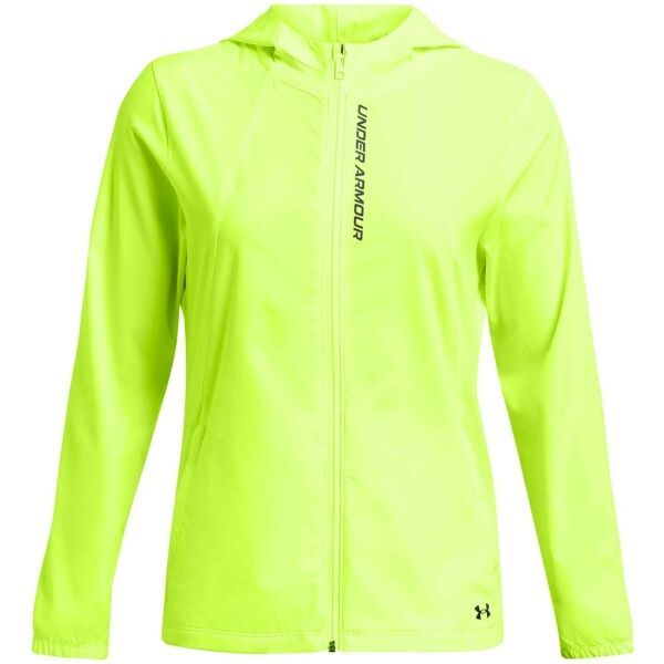 Under Armour Under Armour OUTRUN THE STORM Ženska jakna za trčanje, reflektirajući neon, veličina