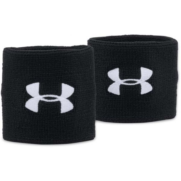 Under Armour Under Armour PERFORMANCE WRISTBANDS Znojnici, crna, veličina