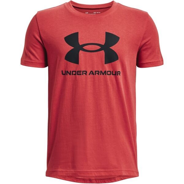 Under Armour Under Armour SPORTSTYLE LOGO SS Majica za dječake, crvena, veličina