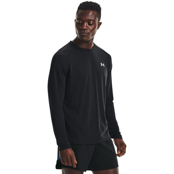 Under Armour Under Armour STREAKER LONGSLEEVE Muška majica dugih rukava, crna, veličina