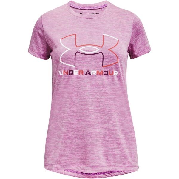 Under Armour Under Armour TECH BL TWIST SS Majica za djevojčice, ružičasta, veličina