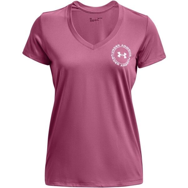 Under Armour Under Armour TECH SOLID LC CREST SSV Ženska majica, ružičasta, veličina
