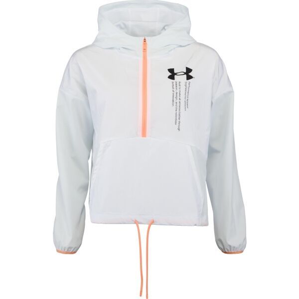 Under Armour Under Armour WOVEN GRAPHIC JACKET Ženska sportska jakna, bijela, veličina