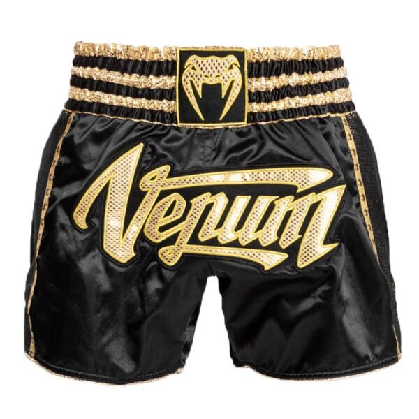 Venum Venum ABSOLUTE 2.0 MUAY THAI Kratke hlače za tajlandski boks, crna, veličina