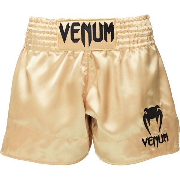 Venum Venum CLASSIC MUAY THAI SHORTS Kratke hlače za tajlandski boks, boja zlata, veličina