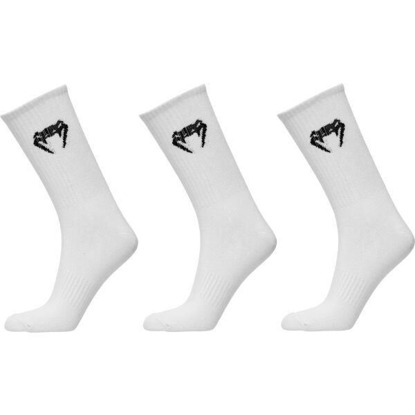 Venum Venum CLASSIC SOCKS - SET OF 3 Čarape, bijela, veličina