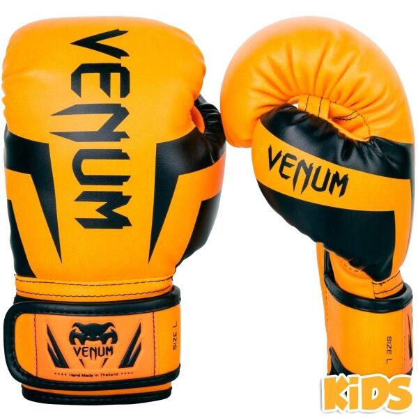 Venum Venum ELITE BOXING GLOVES KIDS - EXCLUSIVE FLUO Dječje rukavice za boks, narančasta, veličina