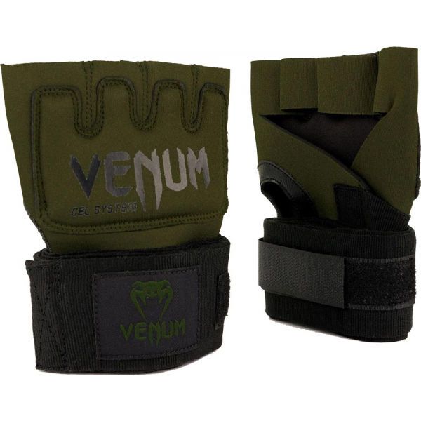 Venum Venum KONTACT GEL GLOVE WRAPS Rukavice, khaki, veličina