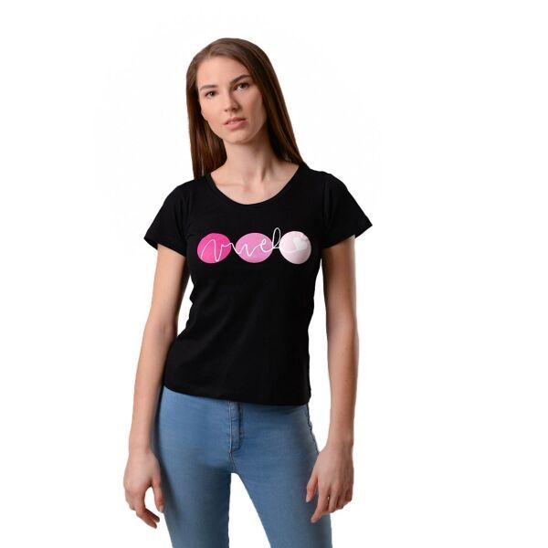 VUCH VUCH BLACK VUCH Ženska majica, crna, veličina