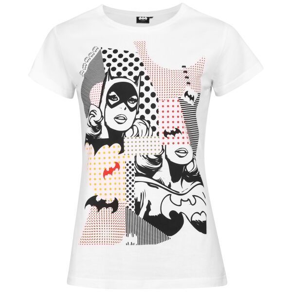 Warner Bros Warner Bros BATGIRL RETRO Ženska majica, bijela, veličina