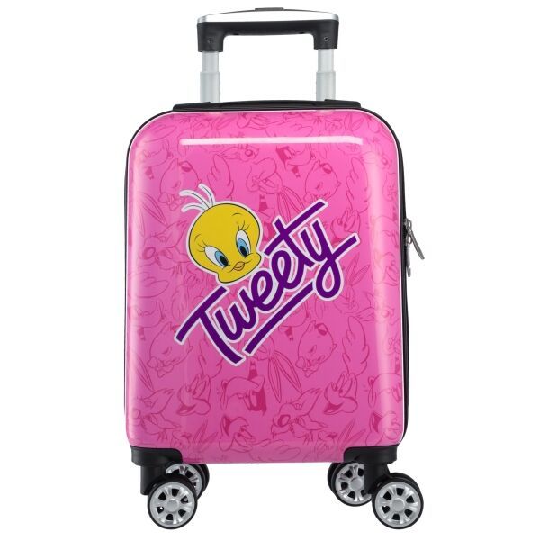 Warner Bros Warner Bros RAIL KIDS Dječji školjkasti kofer s kotačima, ružičasta, veličina