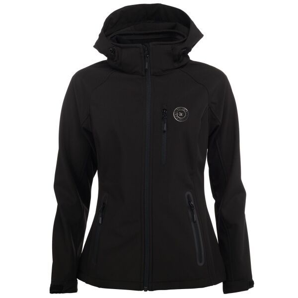 Willard Willard SLAVENA Ženska softshell jakna s zatvaračem po cijeloj dužini, crna, veličina
