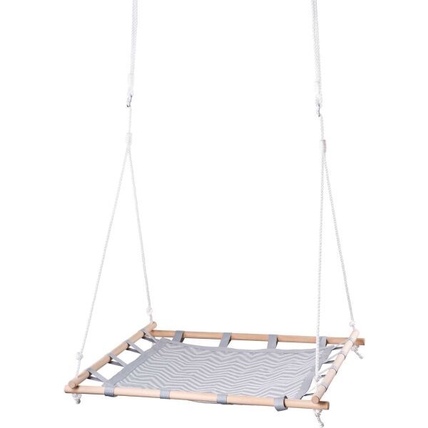 WOODY WOODY ROCKING SQUARE 100 cm Ljuljačka kvadratasta, siva, veličina