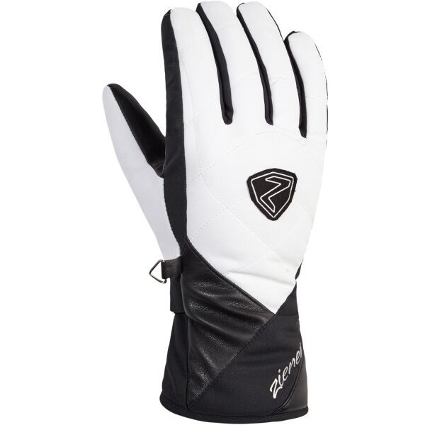 Ziener Ziener KAMEA GTX W Ženske skijaške rukavice, bijela, veličina