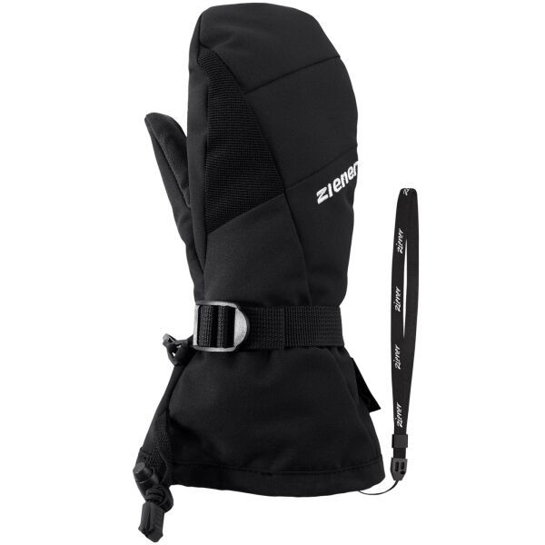 Ziener Ziener LANIC GTX + GORE PLUS WARM MITTEN JR Dječje skijaške rukavice s palcem, crna, veličina