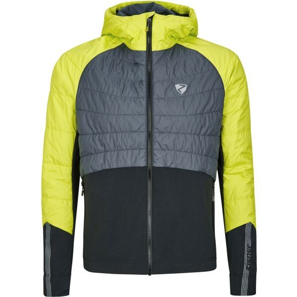 Ziener Ziener NAKOS MAN Hibridna jakna za alpsko skijanje, reflektirajući neon, veličina