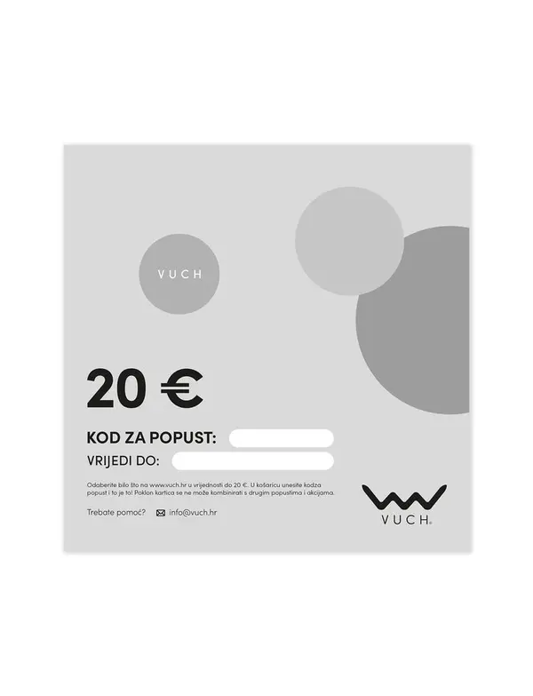 VUCH VUCH E-poklon kartice 20 €