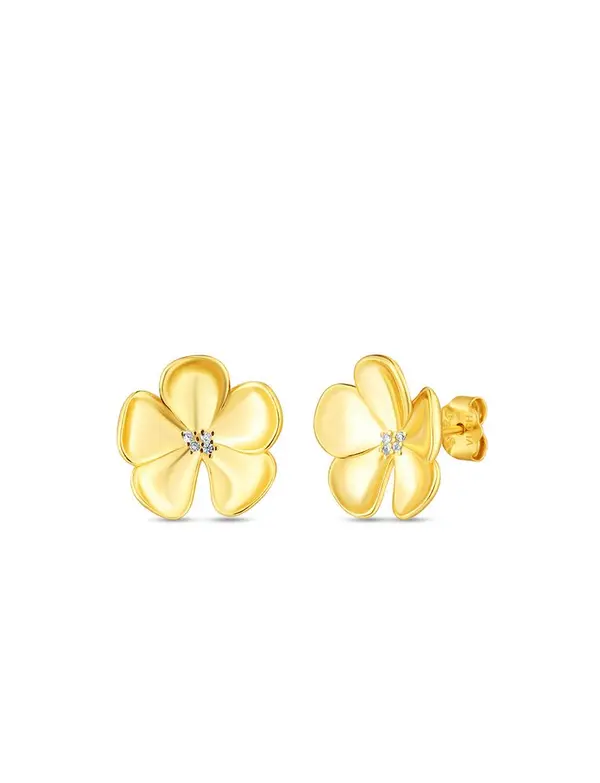 VUCH VUCH Naušnice Floret Gold