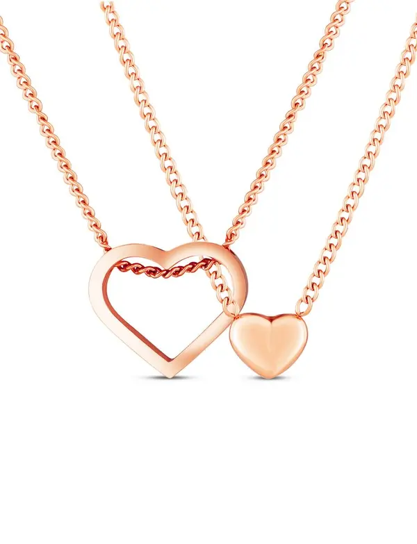 VUCH VUCH Ogrlica Claribel Rose Gold