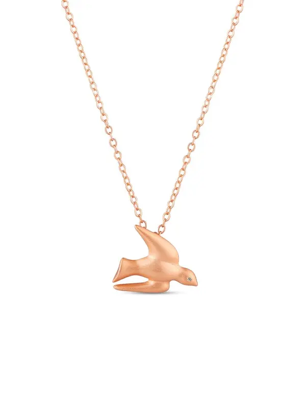 VUCH VUCH Ogrlica Dove Rose Gold