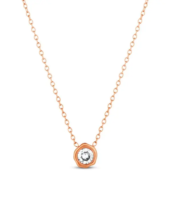 VUCH VUCH Ogrlica Ellin Rose Gold