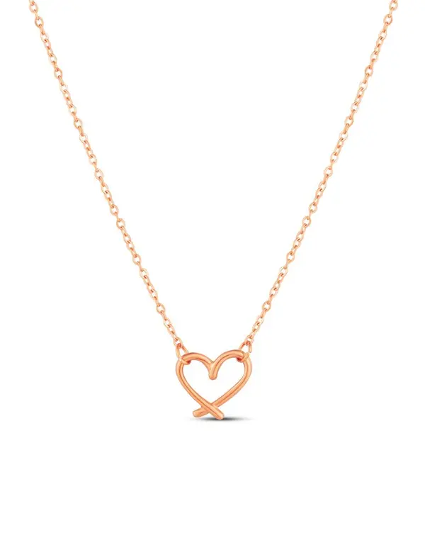 VUCH VUCH Ogrlica Emery Rose Gold