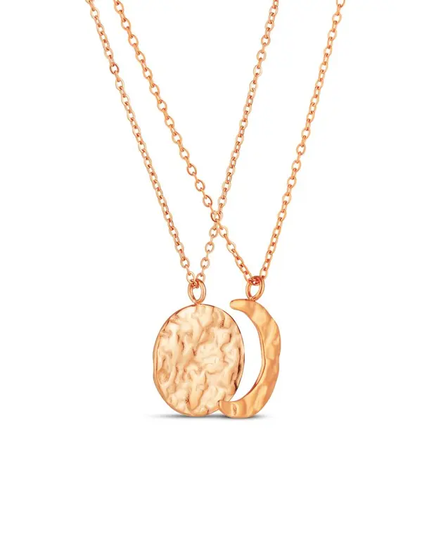 VUCH VUCH Ogrlica Lunara Rose Gold