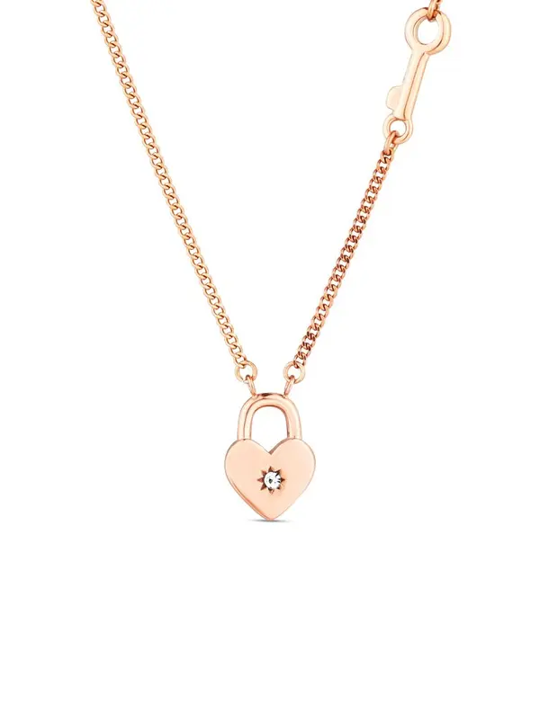 VUCH VUCH Ogrlica Zibella Rose Gold