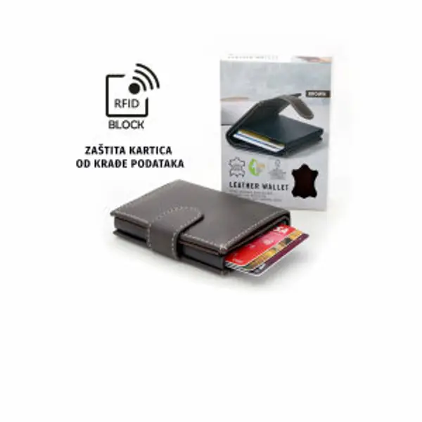 Woolf NOVČANIK S RFID ZAŠTITOM