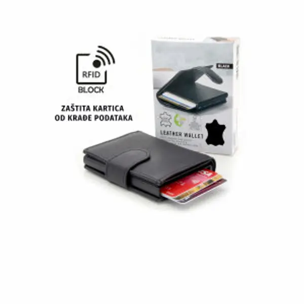 Woolf NOVČANIK S RFID ZAŠTITOM