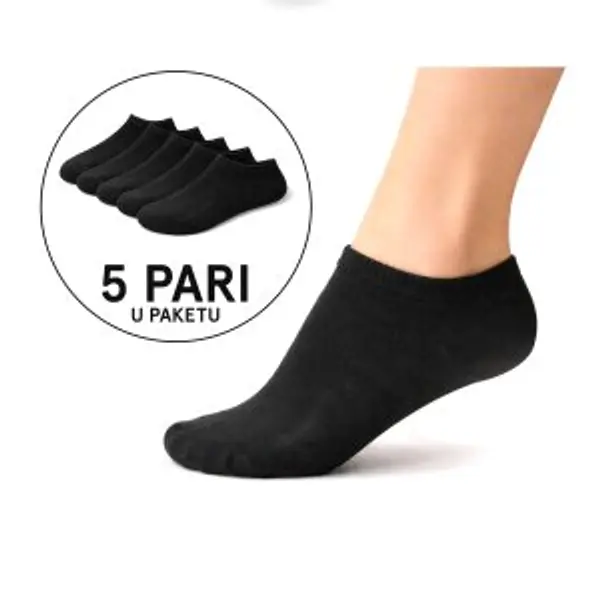 NW PAMUČNE STOPALICE 5 PACK