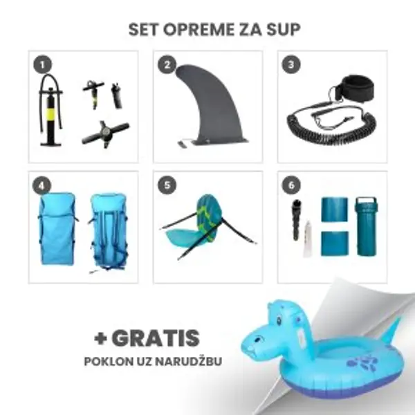 Woolf SET DODATAKA ZA SUP