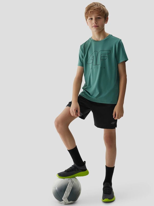 4F 4F Dječje kratke hlačice crna