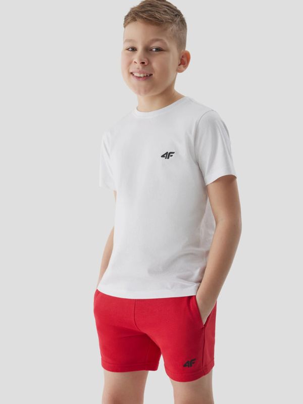 4F 4F Dječje kratke hlačice crvena