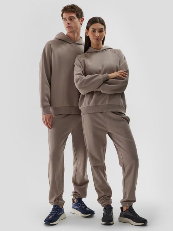 4F 4F Donji dio trenirke smeđa